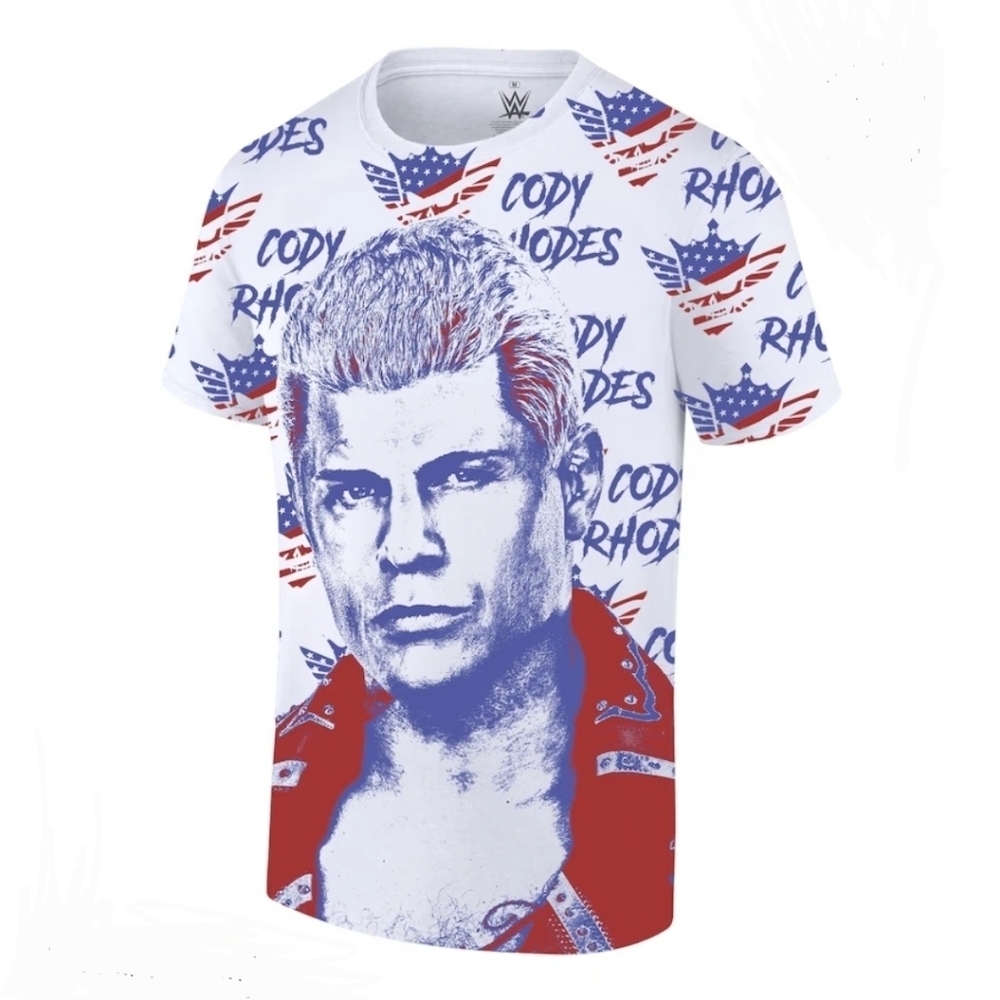 WWE Cody Rhodes Graphic Tee Sz XL
